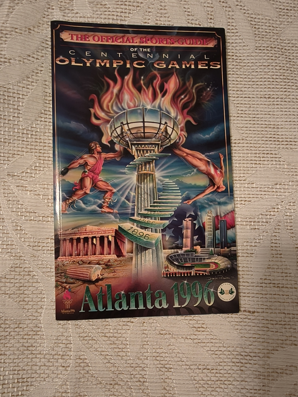 Official Centennial Olympic Games Atlanta 1996 Sports Guide - Multicolor